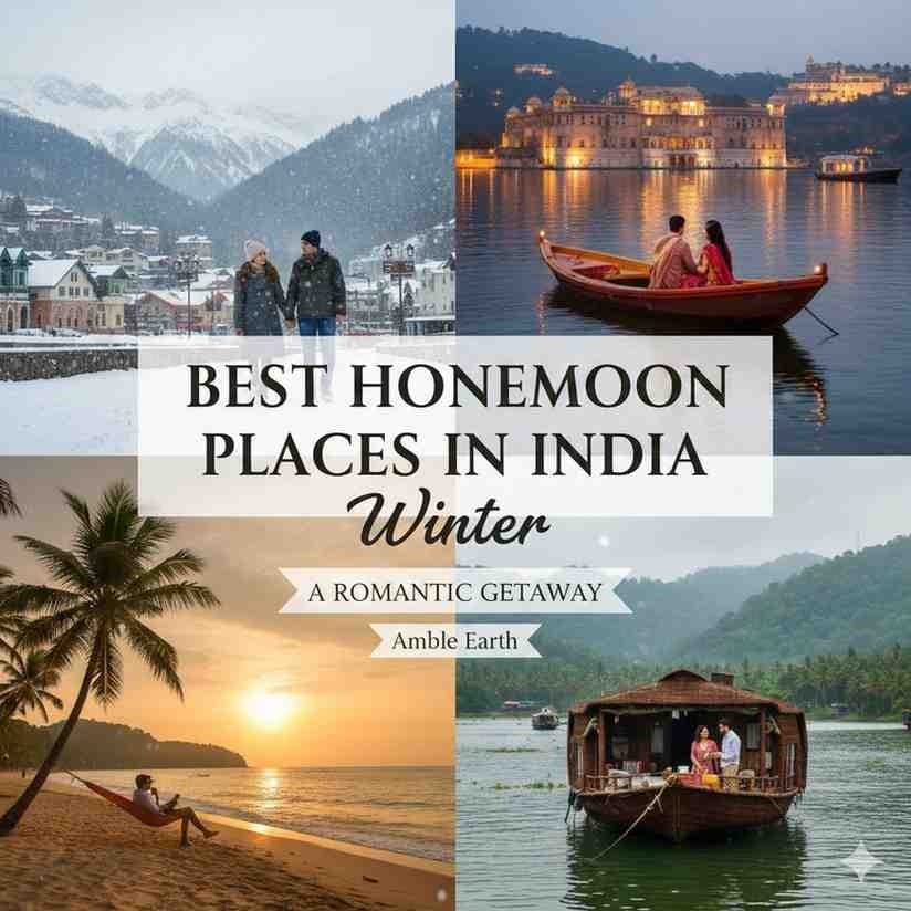 Best Honeymoon Places in India in Winter : A Romantic Getaway